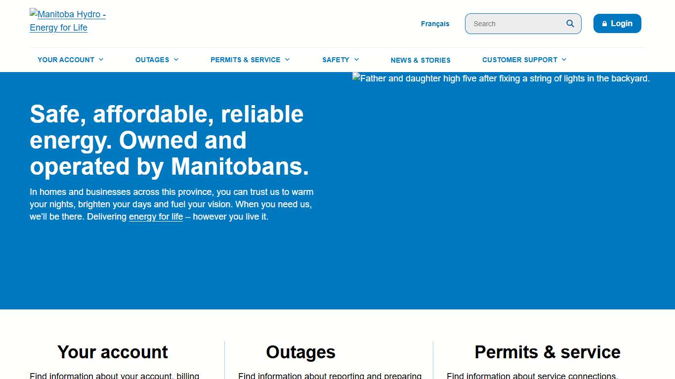 Manitoba Hydro: Safe, affordable, reliable energy